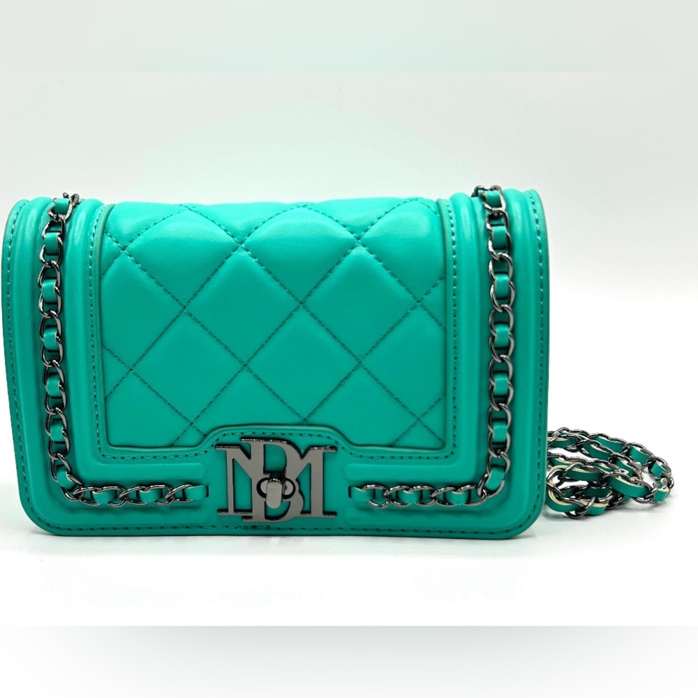 Badgley Mischka Small Quilted Crossbody Bag